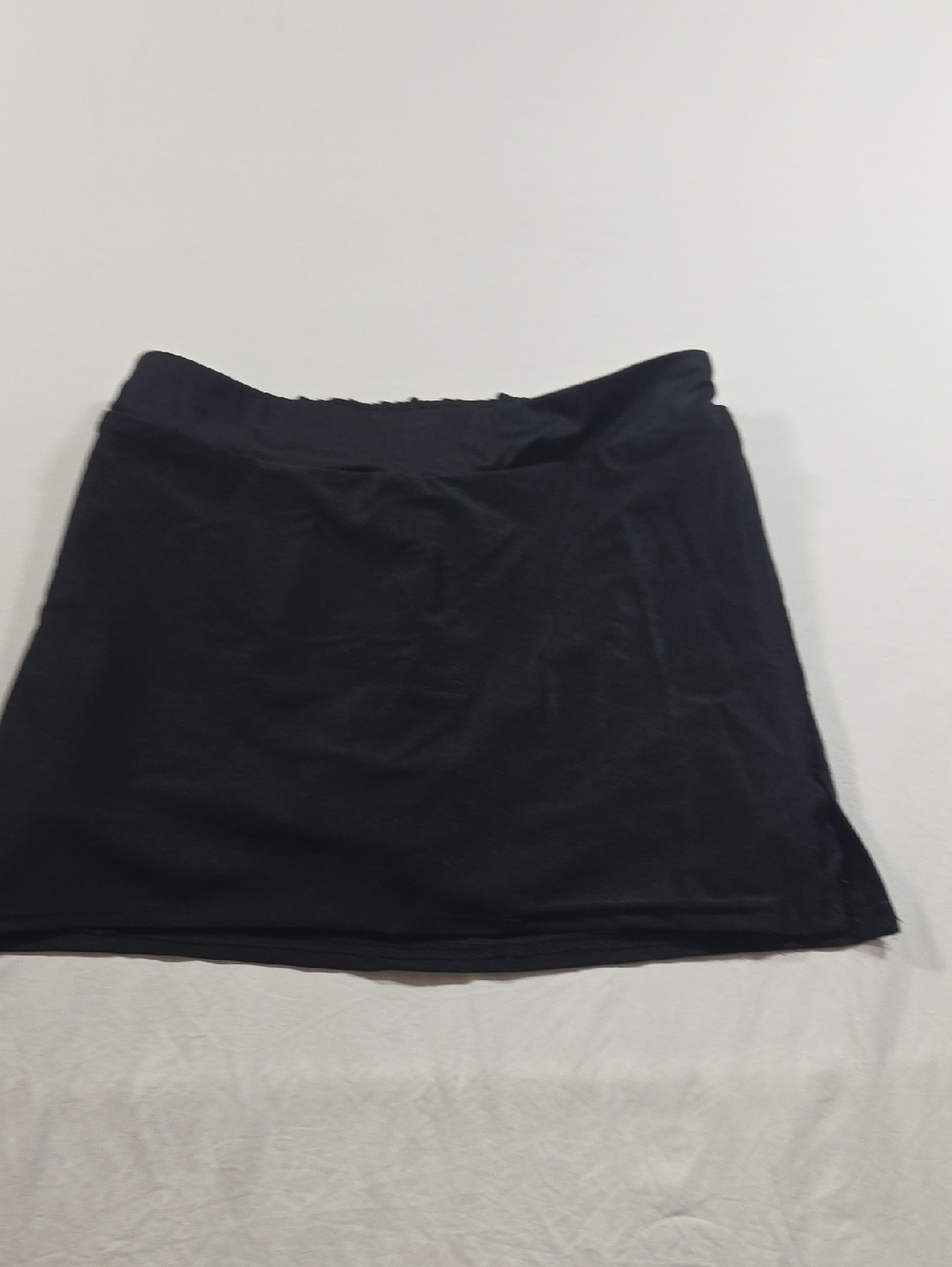 Isabella Essential Black Stretch Mini Skort Swim Skort Summer Beach